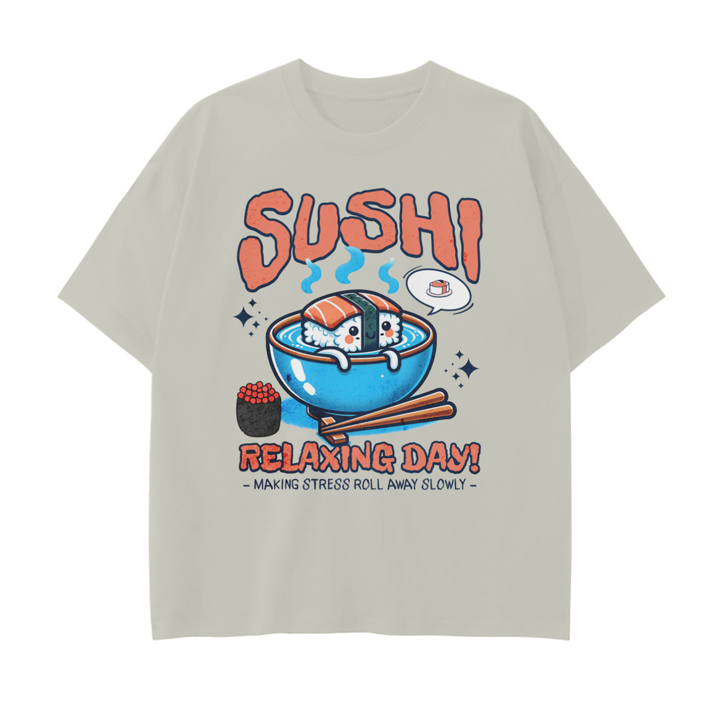 Sushi Relaxing Day T-shirt